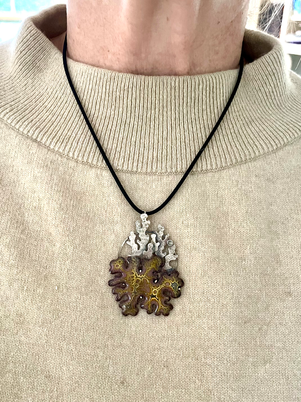 Thumbnail: Heppia Lichen Pendant