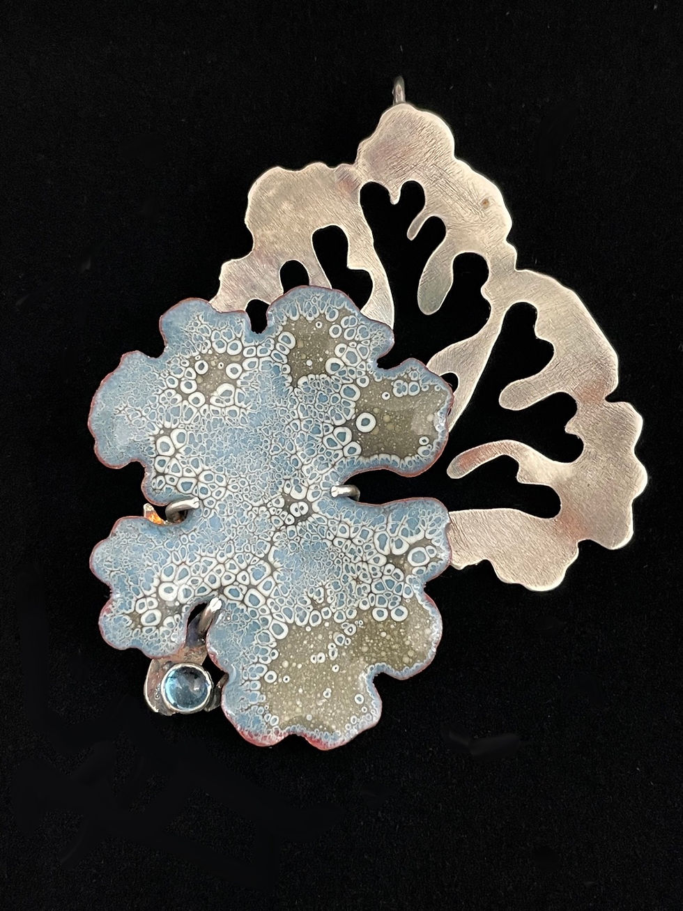Thumbnail: Blue Winter Lichen Pendant
