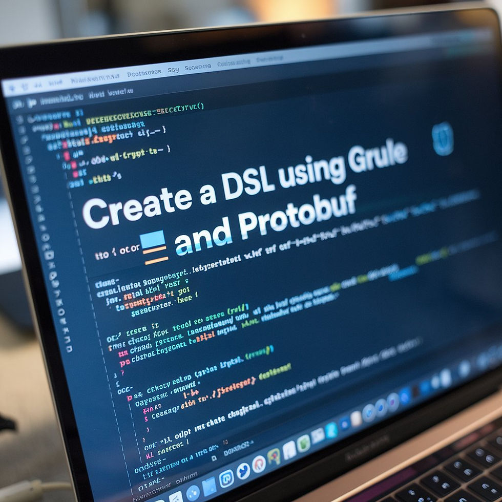 Building DSLs in GoLang using gRule and Protobuf
