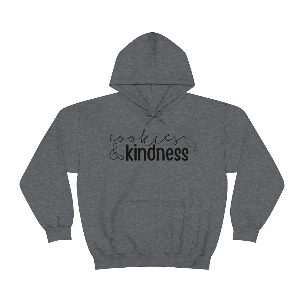 Thumbnail: Cookies and Kindness Unisex Heavy Blend™ Hooded Sweatshirt