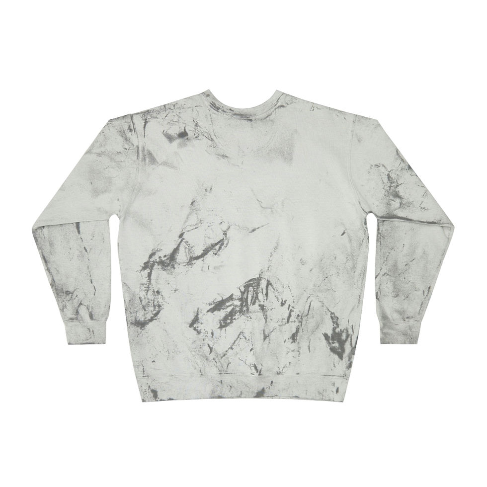 Thumbnail: Cookie Crumb Crew Unisex Color Blast Crewneck Sweatshirt