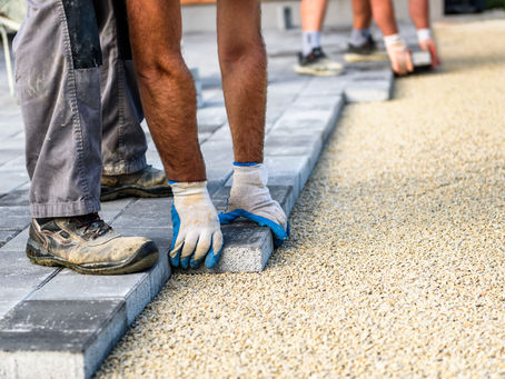 Install a gravel walkway