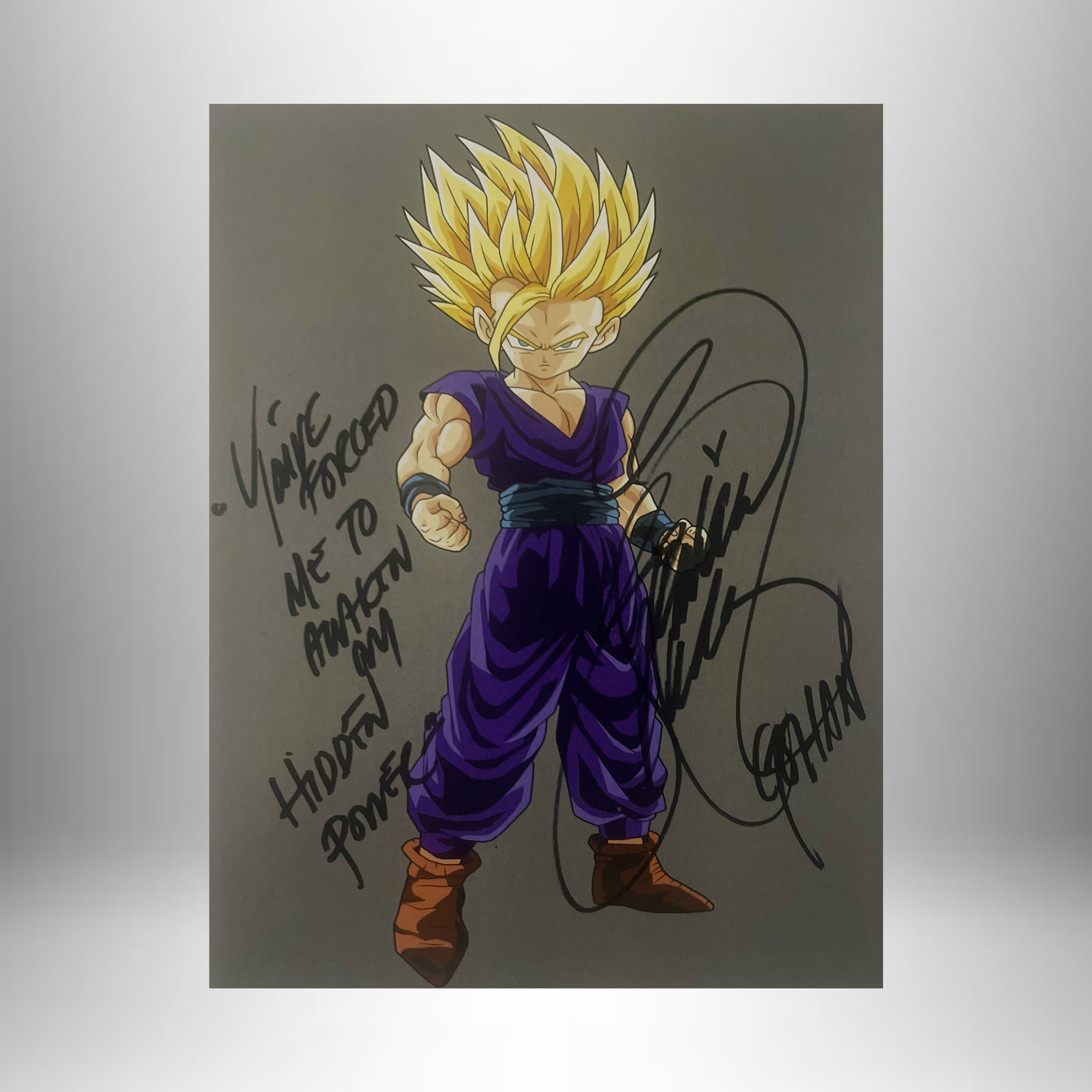 Signed Gohan Print