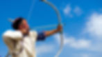 Traditional Mongolian archery at Naadam Festival 2026.