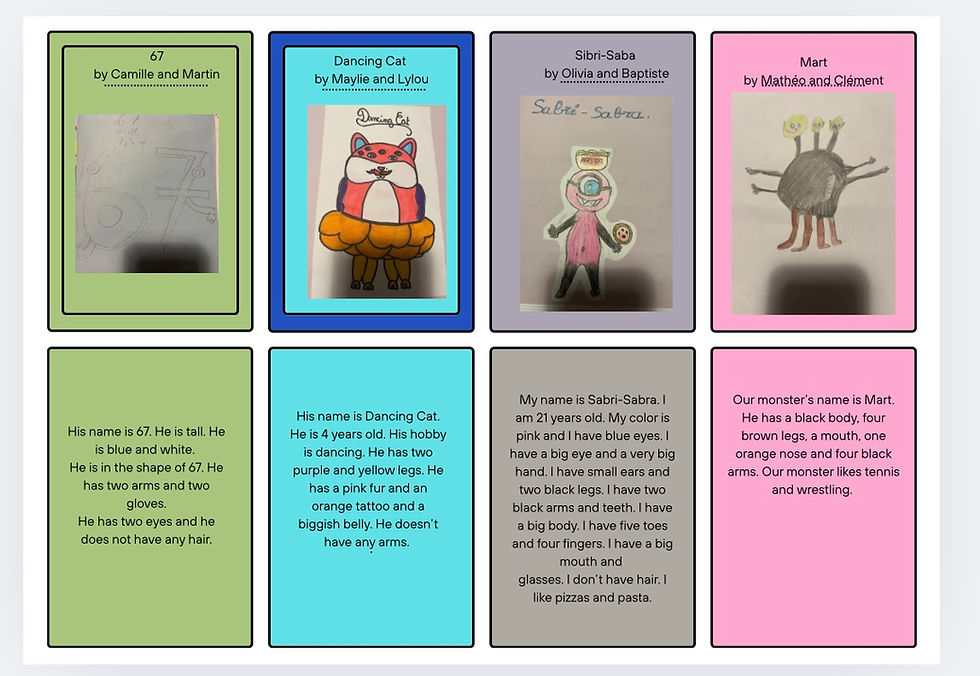 Be the new Dr Seuss and create a new character!