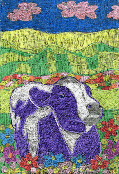 Happy Purple Cow