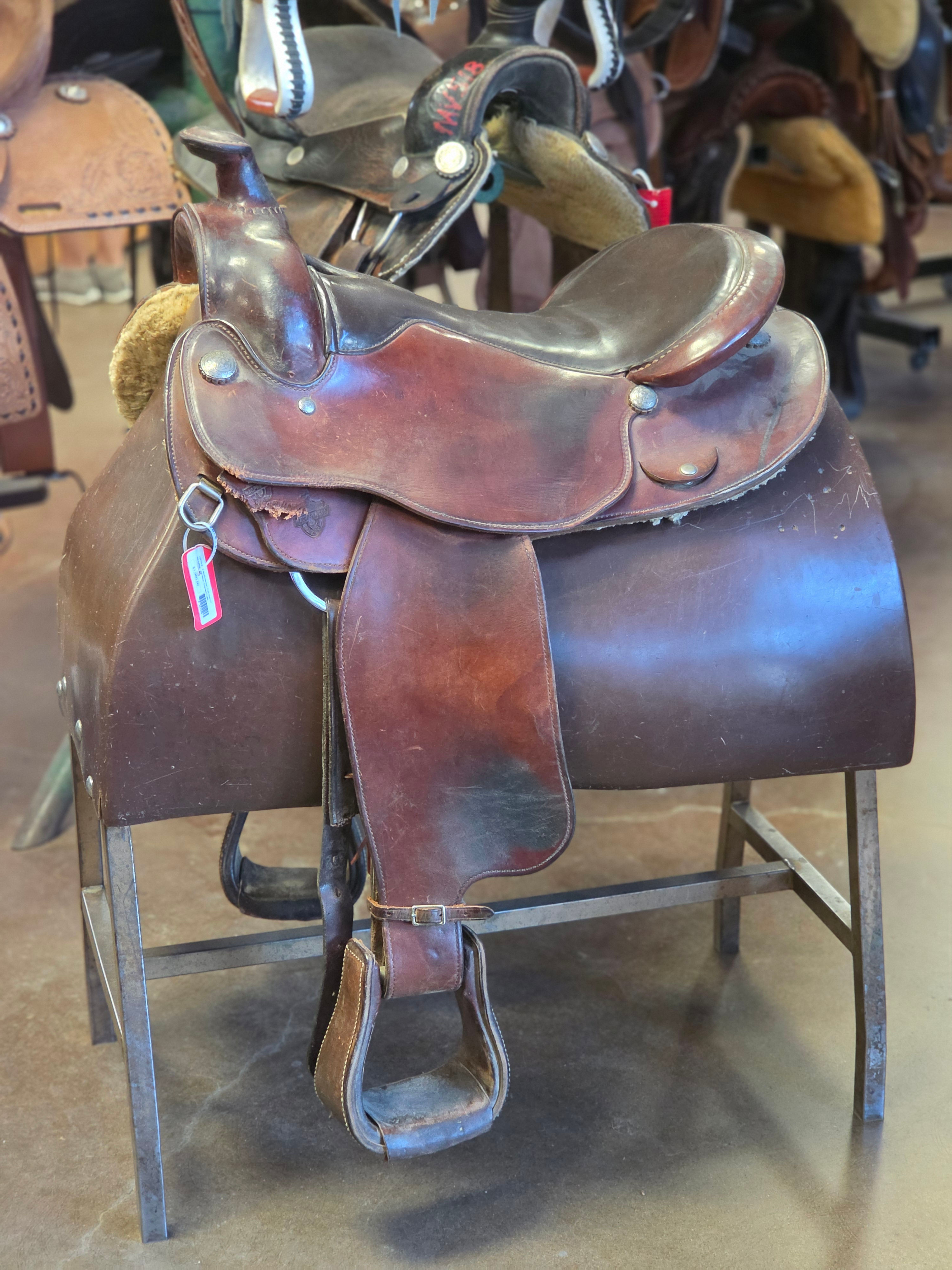 Used Mc Phearson Trail Saddle - 17"