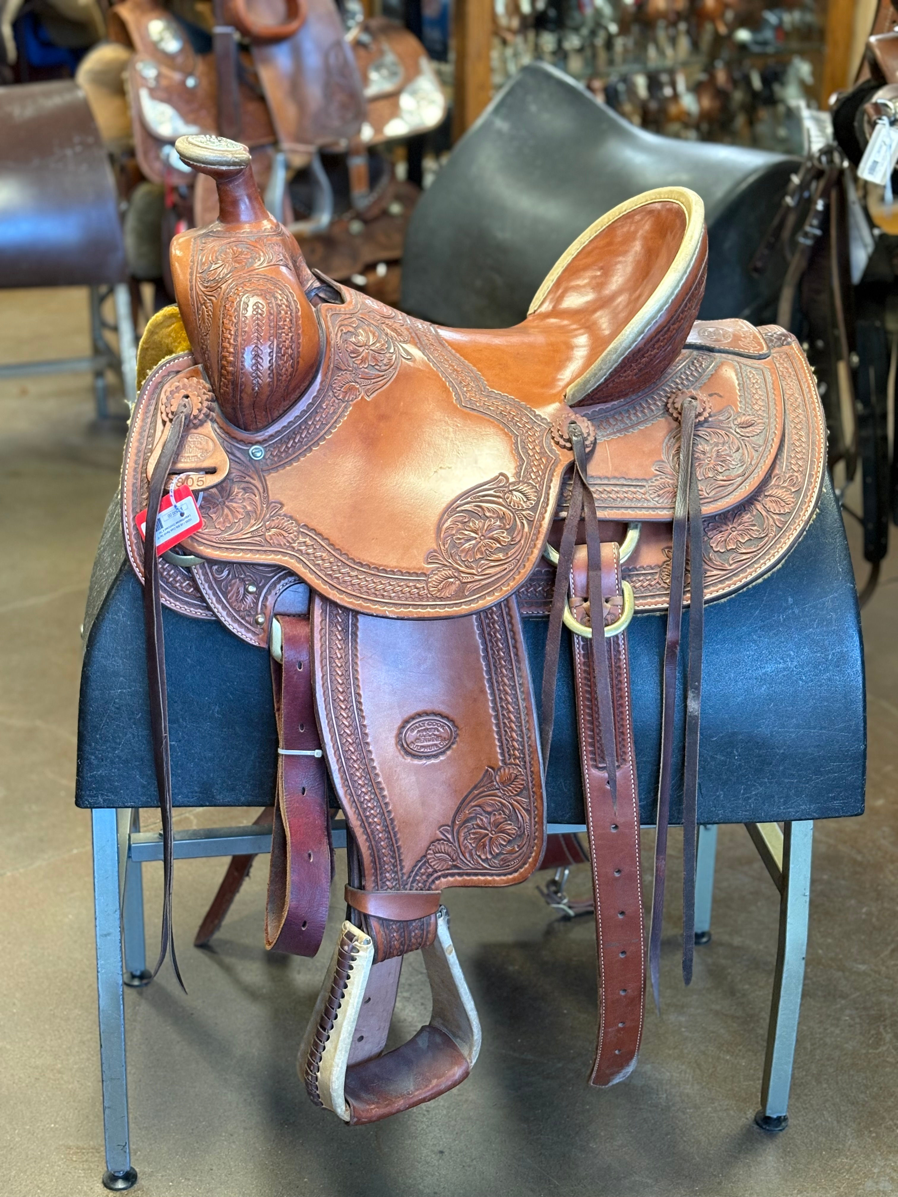 Used Billy Cook Ranch Sadle - 16"