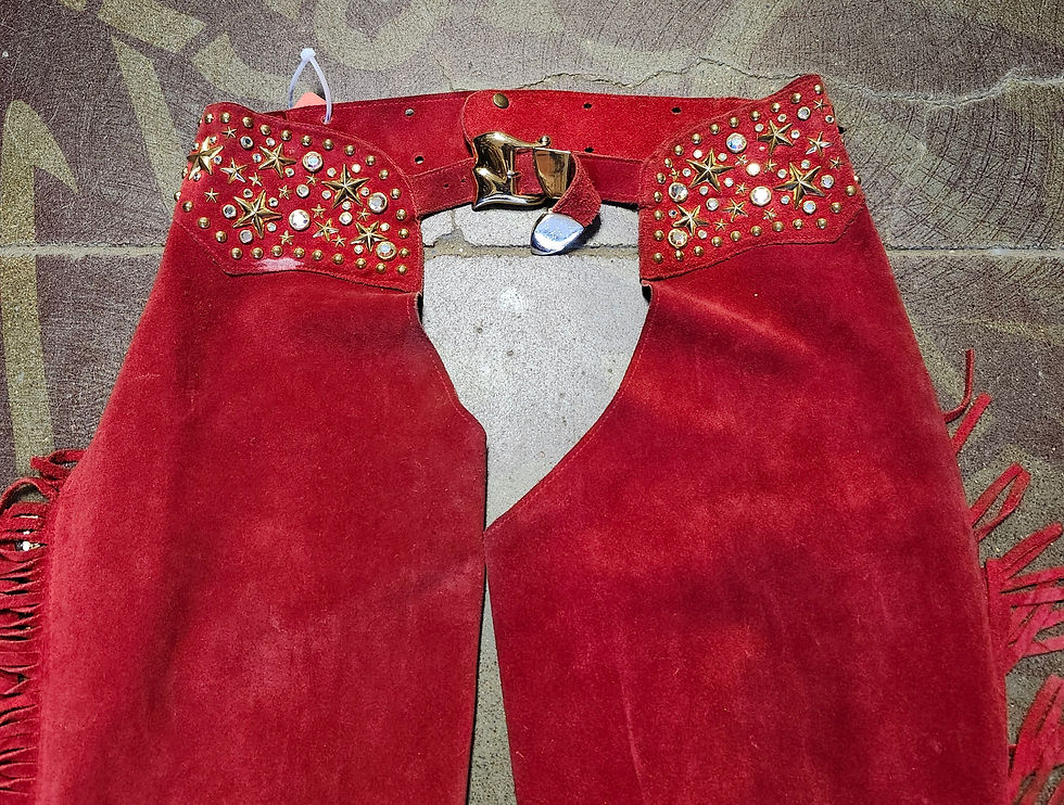 Thumbnail: USED Vintage Kathrine Baumann Chaps