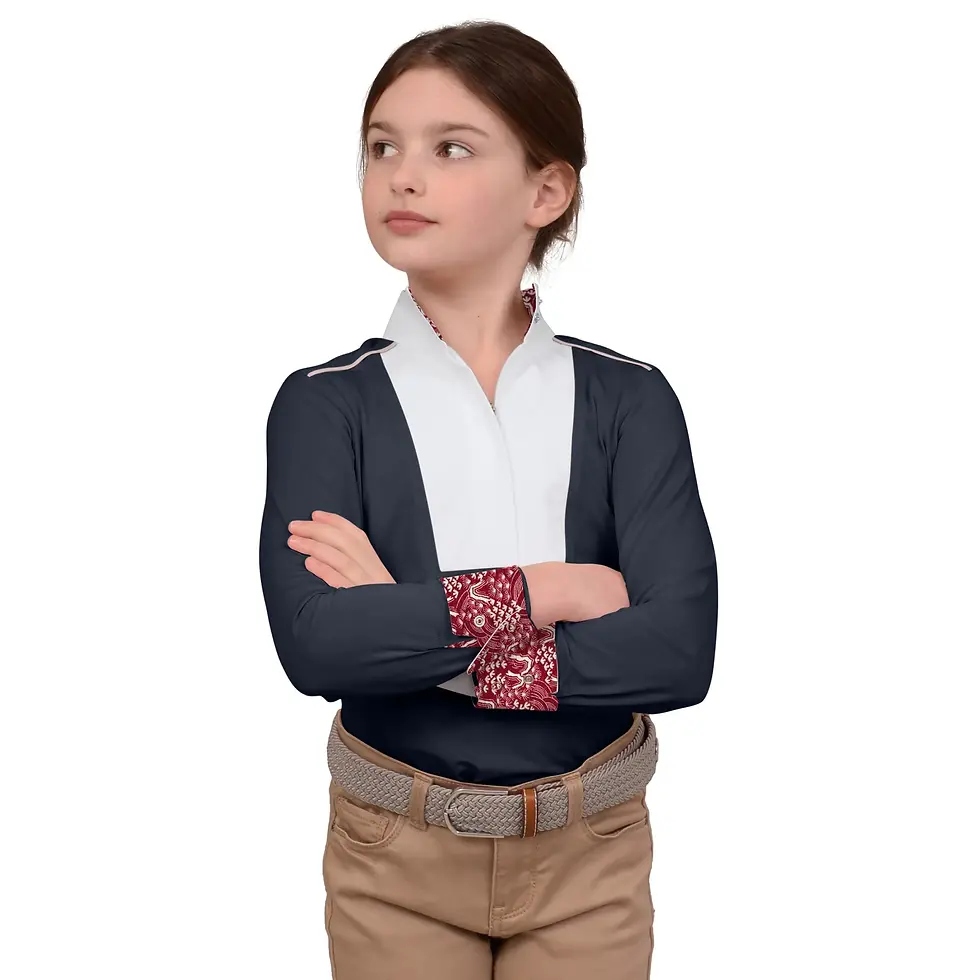 Chestnut Bay Kids' SkyCool Liberty Show Shirt