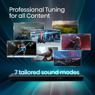 Hisense TV & Soundbar Bundle: 65U8NQTUK Ini-LED PRO TV Plus The - View #7