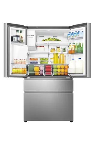 Hisense 25.6 cu.ft. Standard Depth 4 Door French Door Smart