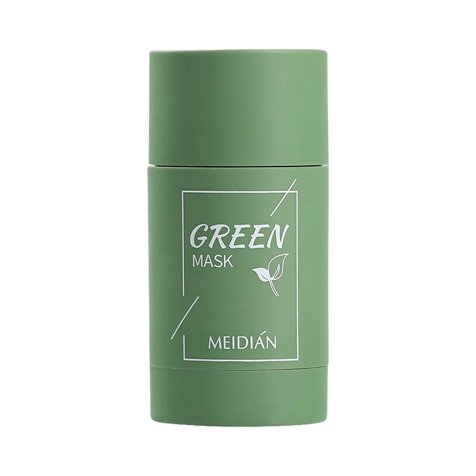 Green Tea Solid Cleansing Mask Acne Blemish Treatment Cream Blackhead Removal Na