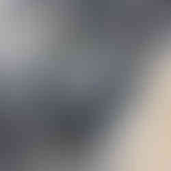 A Tiffany style stained glass lamp in a shopping cart. The lamp has a dragonfly on it.