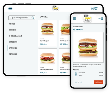 Menu digital para mesas