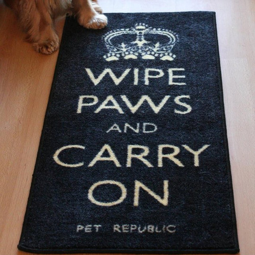 Pet Rebellion Wipe Paws & Carry On Barrier Mat The Dogs Products