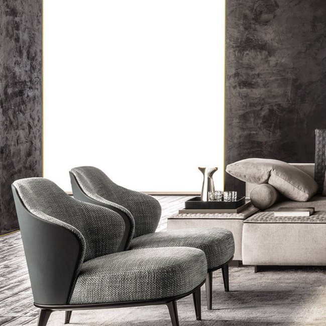 Minotti, B&B Italia, Cassina, Flexform, Poltrona Frau, Altagamma, купить, Москва, Leslie, кресло,