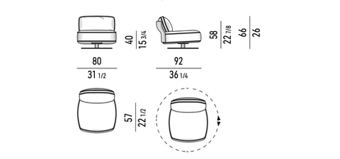 Minotti, B&B Italia, Cassina, Flexform, Poltrona Frau, Altagamma, купить, Москва, Saki, кресло,