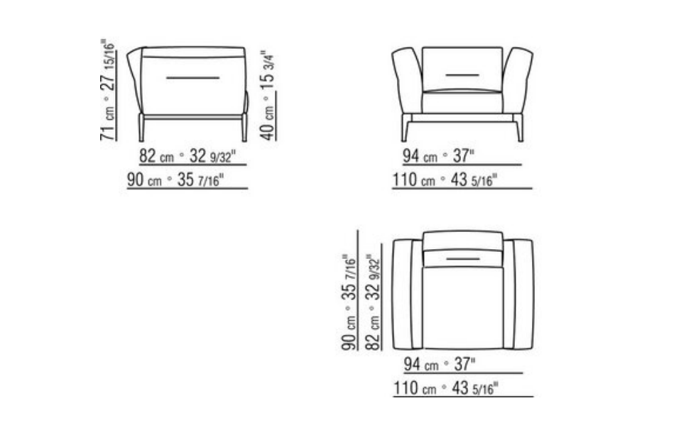 Minotti, B&B Italia, Cassina, Flexform, Poltrona Frau, Altagamma, купить, Москва, Adda, кресло,