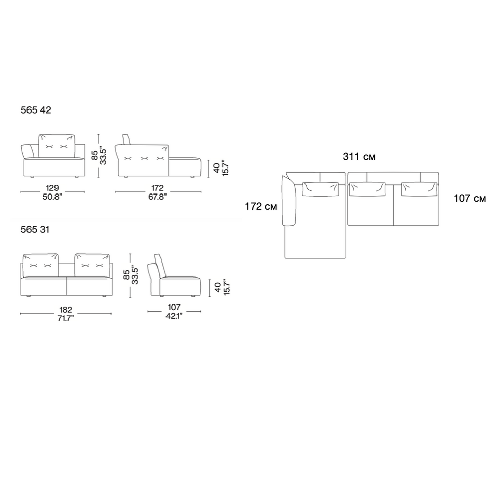 Minotti, B&B Italia, Cassina, Flexform, Poltrona Frau, Altagamma, купить, Москва, Cassina, Sengu Bold, диван,