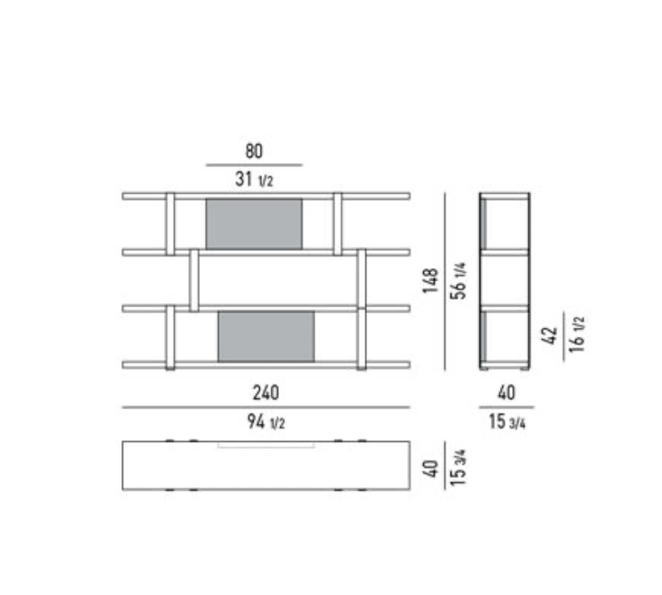 Minotti, B&B Italia, Cassina, Flexform, Poltrona Frau, Altagamma, купить, Москва, Dalton, стеллаж,