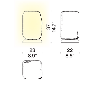 Minotti, B&B Italia, Cassina, Flexform, Poltrona Frau, Altagamma, купить, Москва, Wax, настольная лампа,