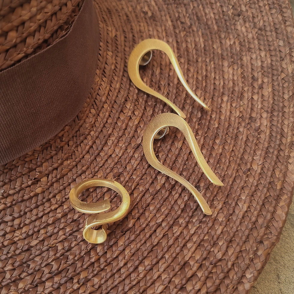 Miniatura: Brinco Gota Forja