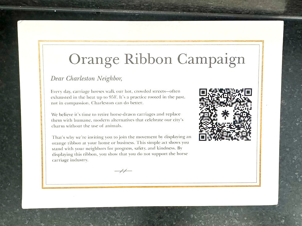 Postcards from the Orange Ribbon Campaign