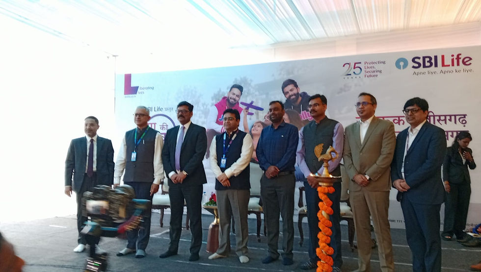 एसबीआई लाइफ की नई पहल: छत्तीसगढ़ के सभी जिलों में दौड़ेगी 'बीमा की बात' वैन, वित्तीय सुरक्षा पर होगा जोर...