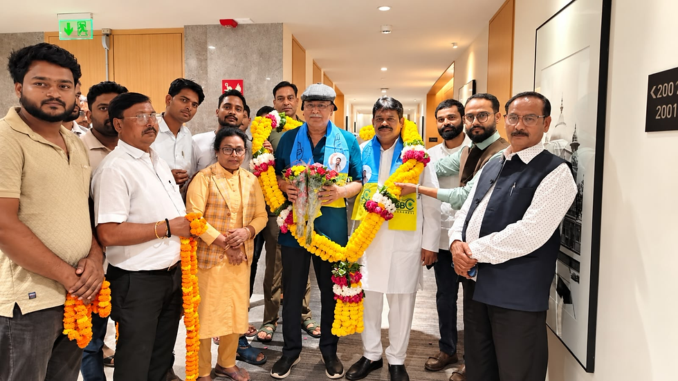 संगम नगरी प्रयागराज में न्याय के अधिकार की हुंकार, भूपेश बघेल और लक्ष्मी गुप्ता का जोरदार इस्तकबाल...