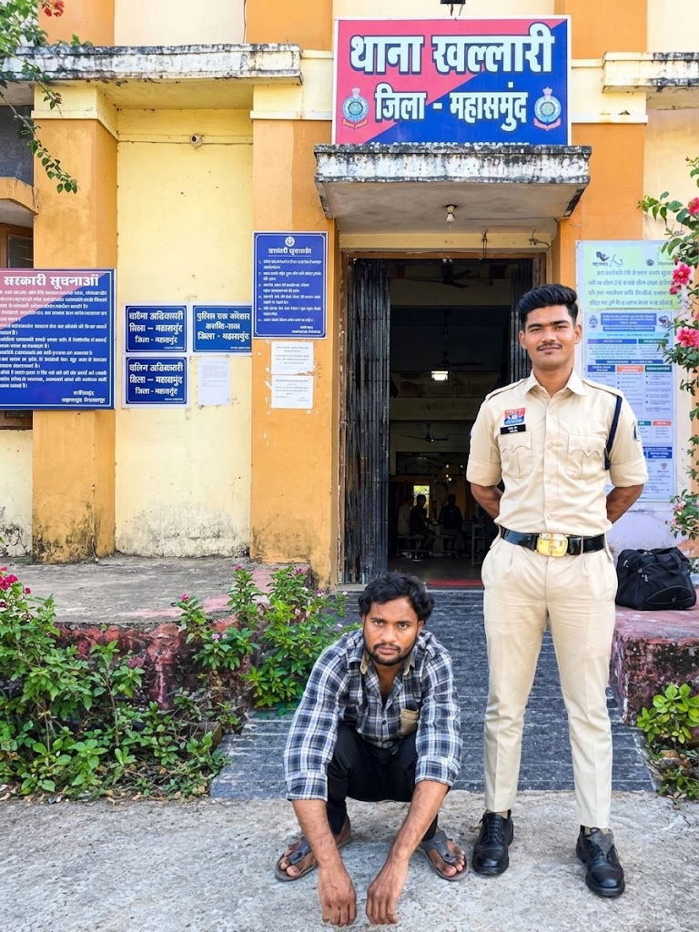 खल्लारी पुलिस की बड़ी कार्रवाई: डेढ़ लाख से अधिक के गांजे के साथ मुख्य सप्लायर गिरफ्तार...