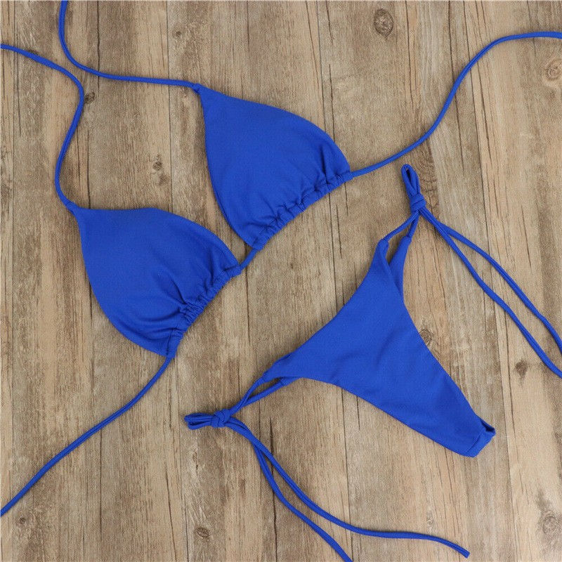Thumbnail: Coastal Chic Triangle Bikini Set