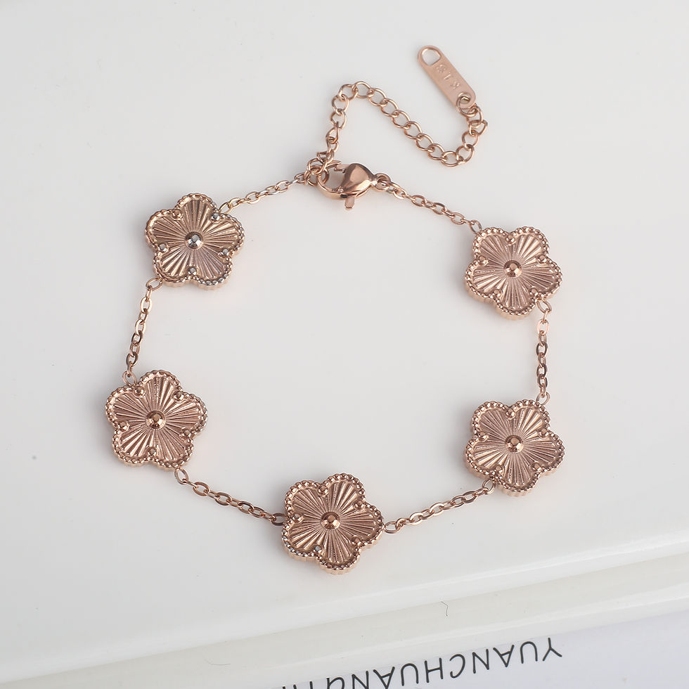 Thumbnail: The Blossom Motif Textured Jewellery Collection