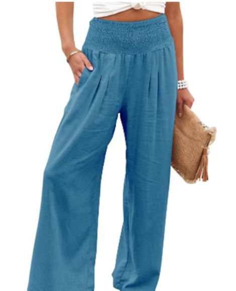 Thumbnail: Sienna Breeze Wide-Leg Trousers