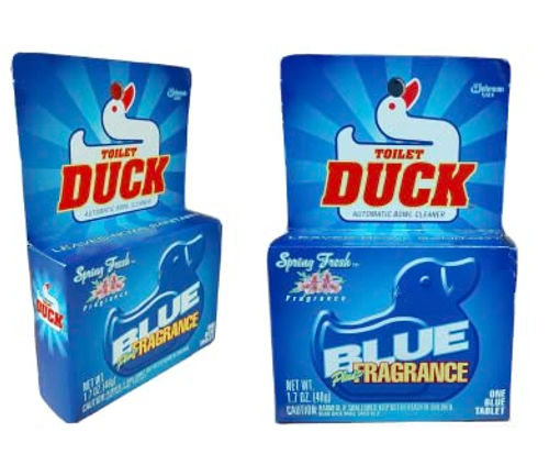 Thumbnail: Toilet Duck Automatic Blue Single - 1.7 oz - 3 pk
