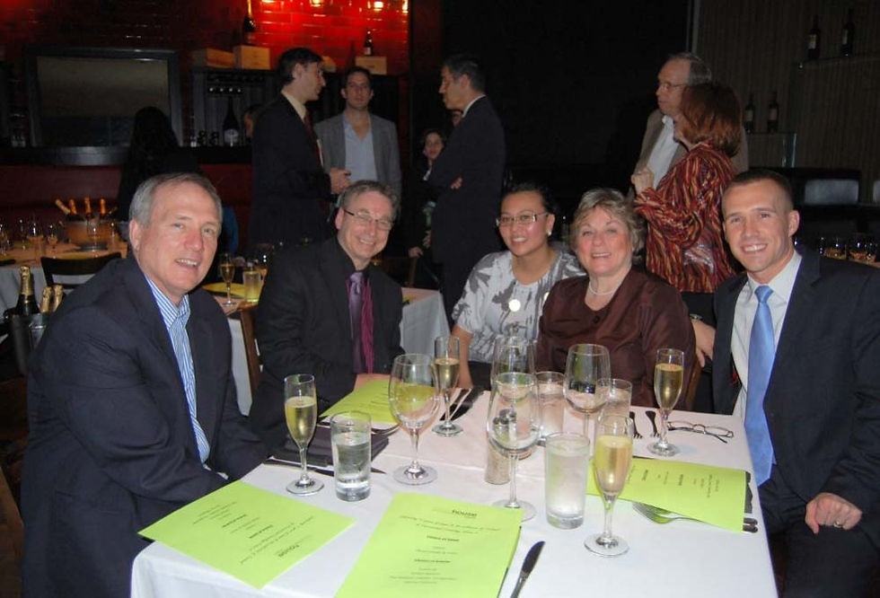 Lumen 2011, Faculty Dinner