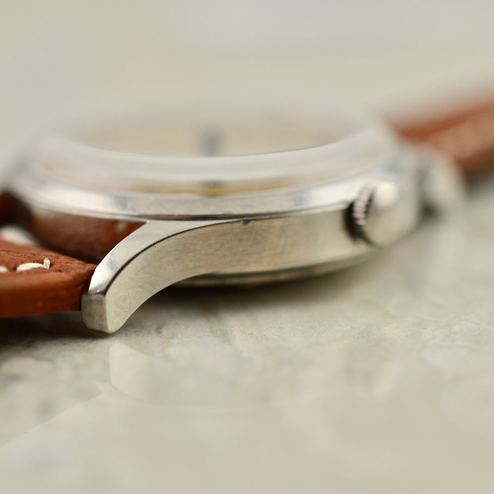 Thumbnail: LeCoultre Automatic Powerwind Bumper, Cal. 481 in steel