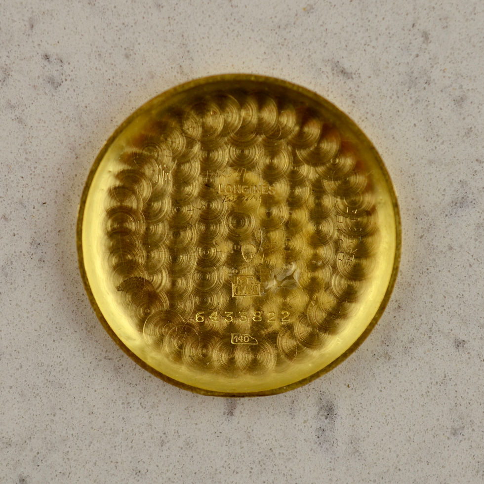 Thumbnail: Longines Chronograph "Türler" ref. 3504, cal.13ZN in 18ct yellow gold