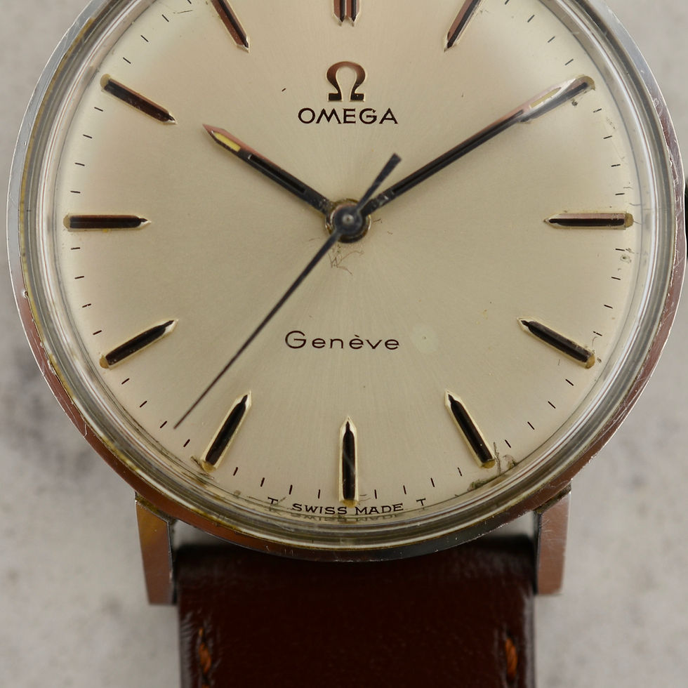 Thumbnail: Omega Seamaster Geneve, ref. 135.019 in stainless steel
