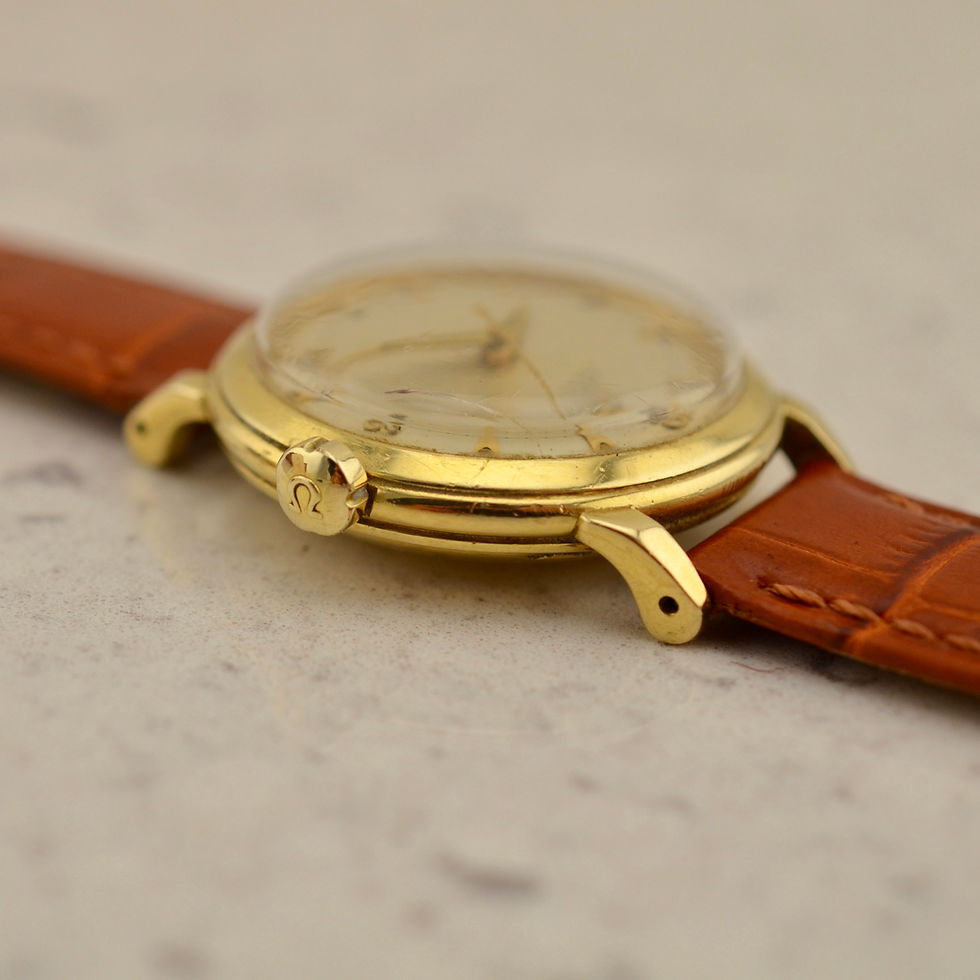Thumbnail: Omega Automatic, ref. G6525 in 14k yellow gold