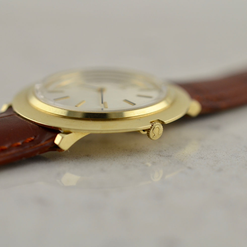 Thumbnail: Omega Disco Volante, ref. D6699 in 14k yellow gold