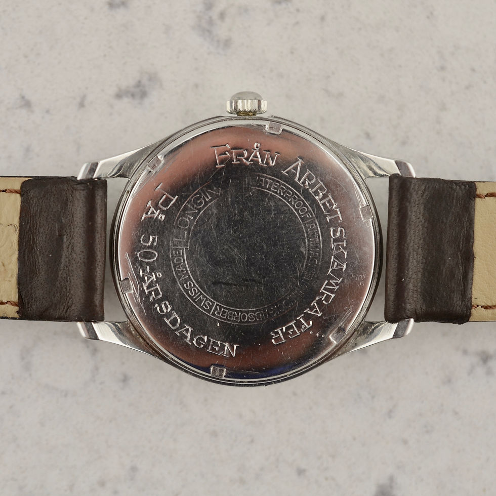 Thumbnail: Longines Calatrava ref. 6263-8, cal 12.68Z, in steel