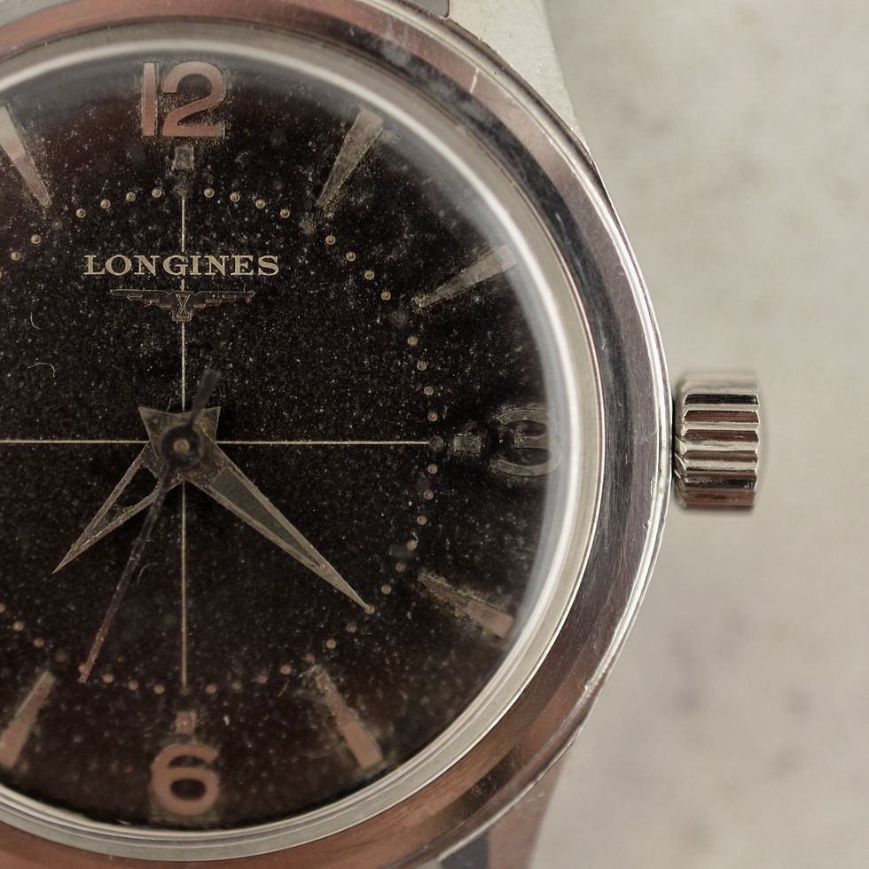 Thumbnail: Longines Calatrava, ref. 6654-2, in stainless steel