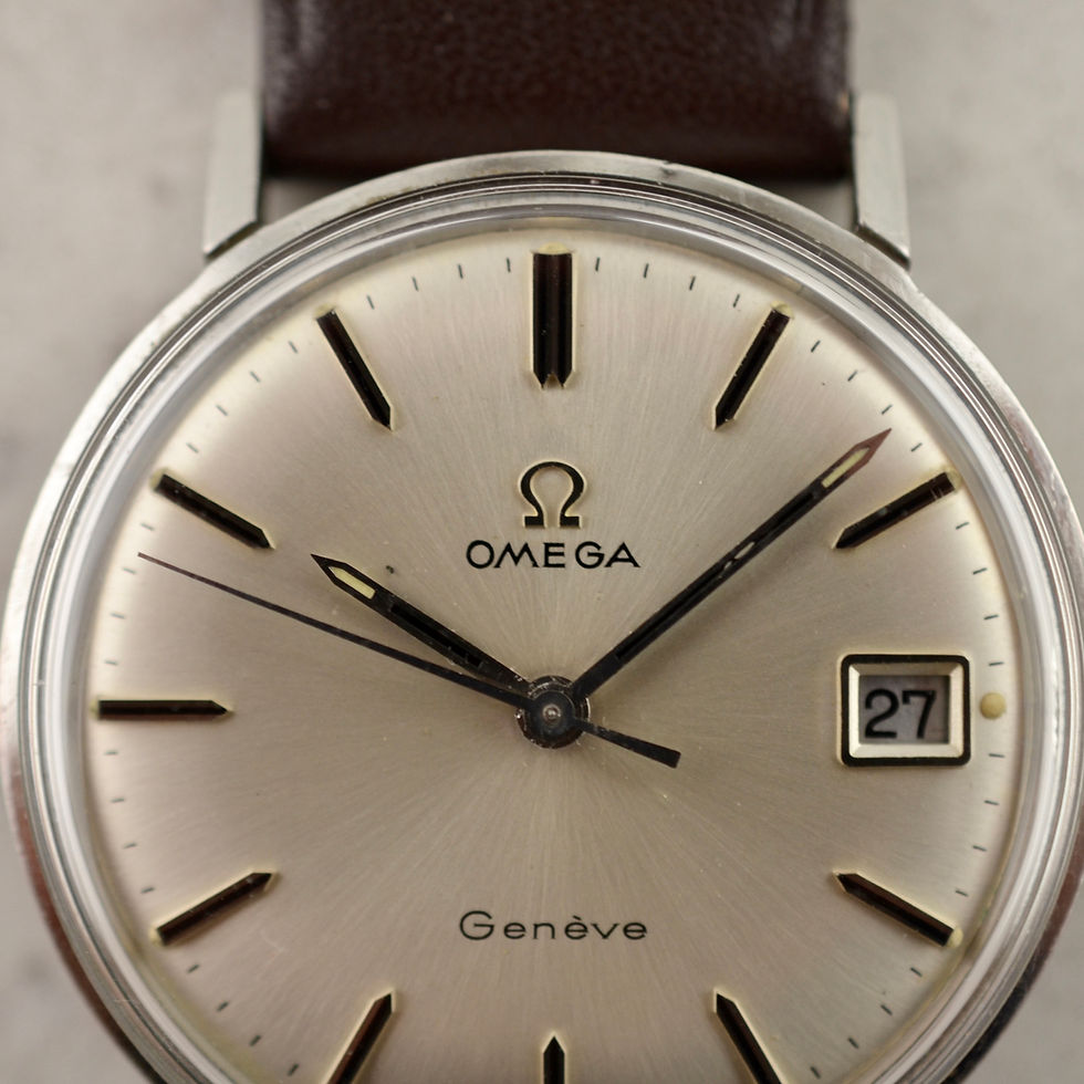 Thumbnail: Omega Seamster Geneve ref.136.019, in stainless steel