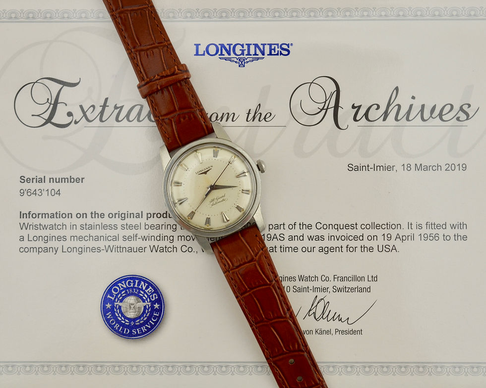 Thumbnail: Longines All Guard Automatic Conquest, ref. 9006-1 in steel