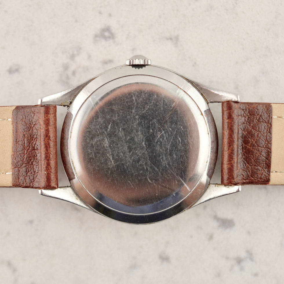 Thumbnail: Longines oversized Calatrava, ref. 7035-3, in steel