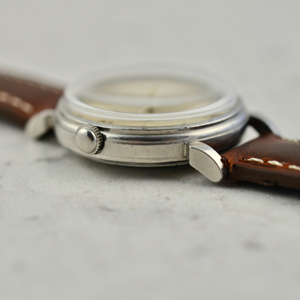 Thumbnail: Jaeger LeCoultre Automatic Powermatic Bumper, ref. E365 in steel