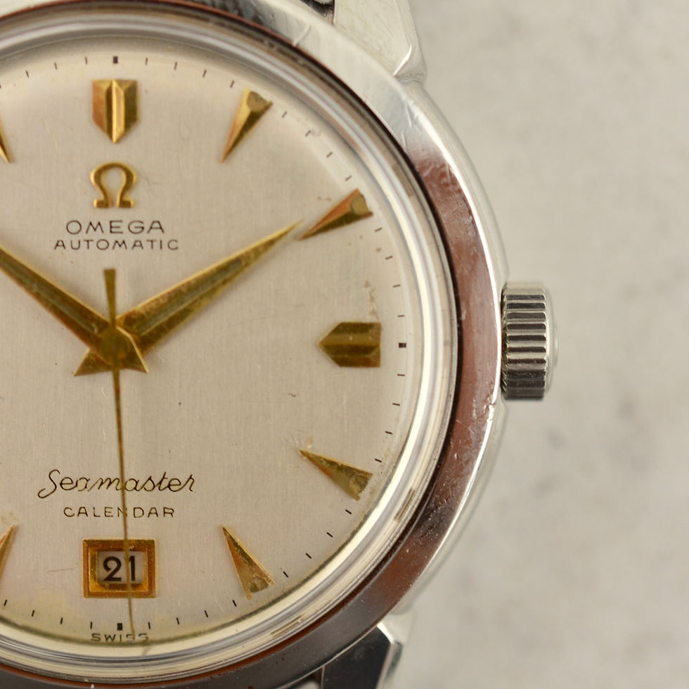 Thumbnail: Omega Automatic Seamaster Calendar 2627-3 SC in steel