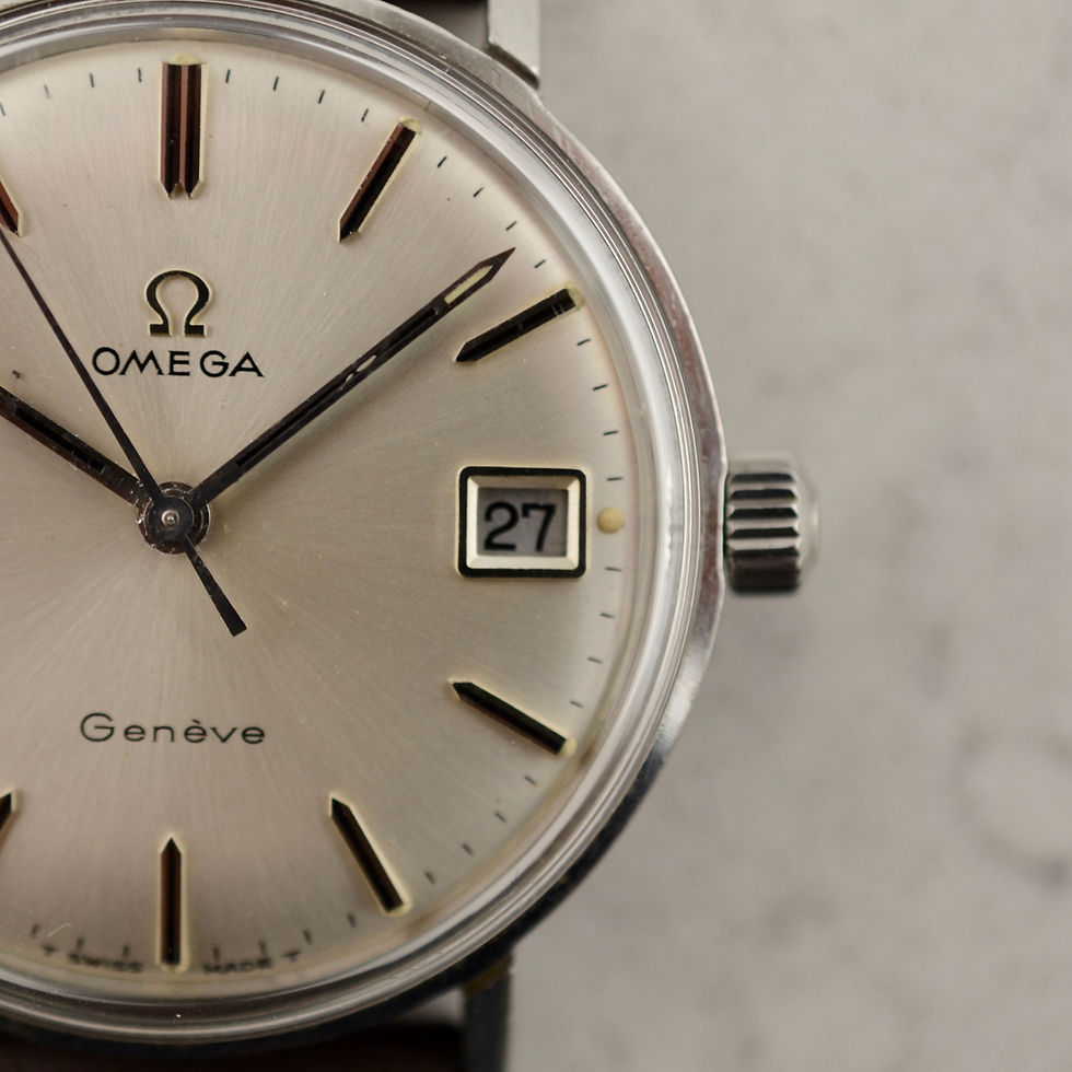 Thumbnail: Omega Seamster Geneve ref.136.019, in stainless steel