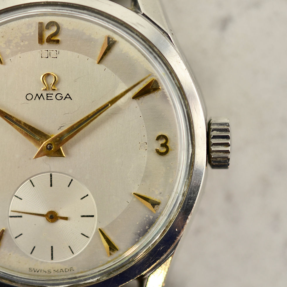 Thumbnail: Omega Jumbo Calatrava, ref. CK 2639-8 in steel.